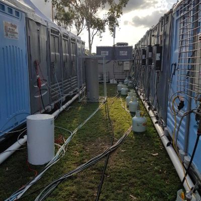 Standard Shower Units (w Gas Hot Water System)