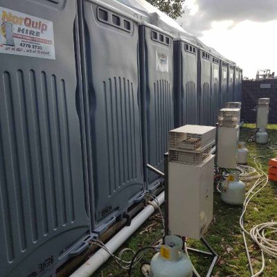 Standard Shower Units (w Gas Hot Water System)